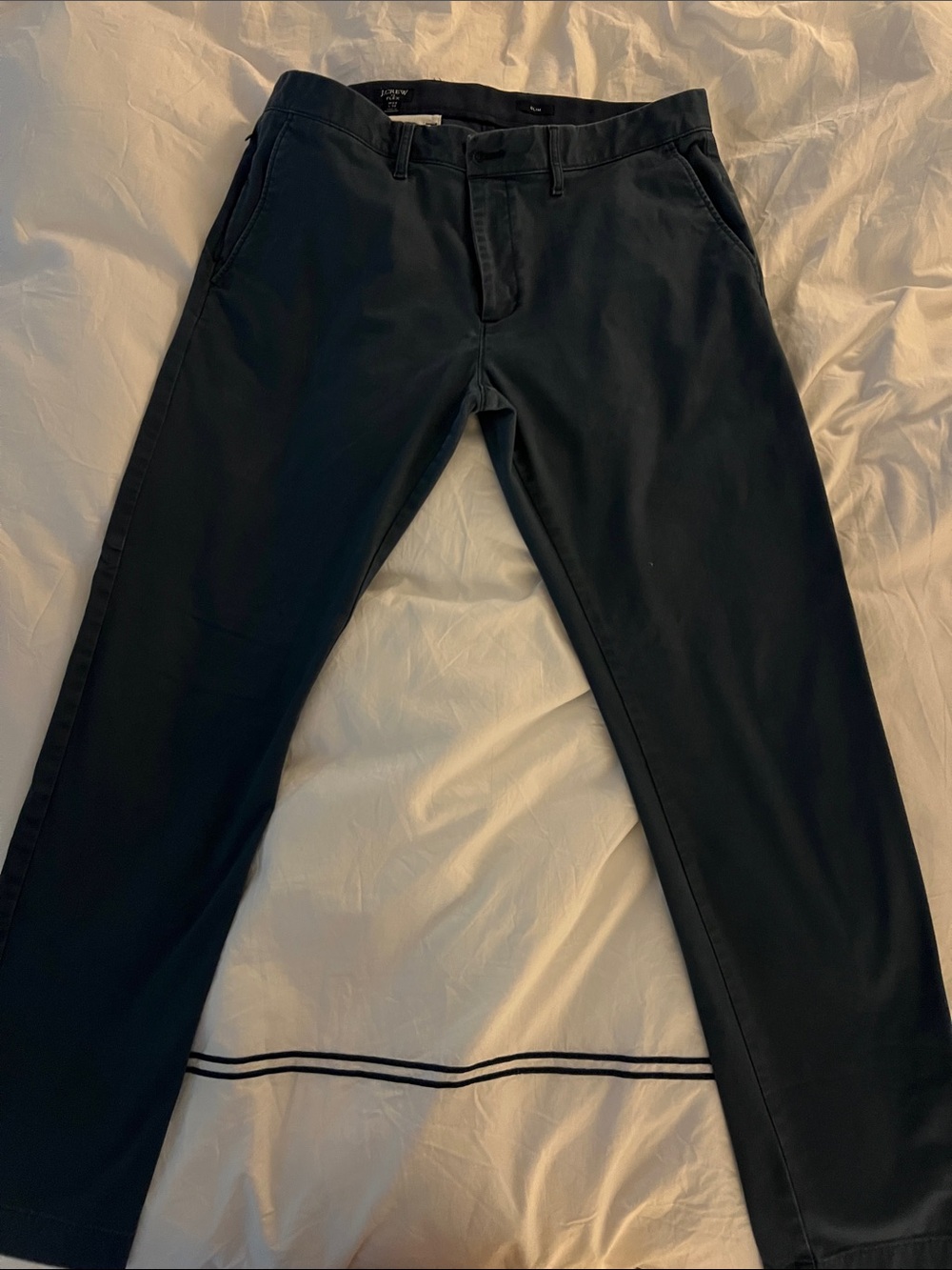 J. Crew Navy Slim Fit Chino Pants